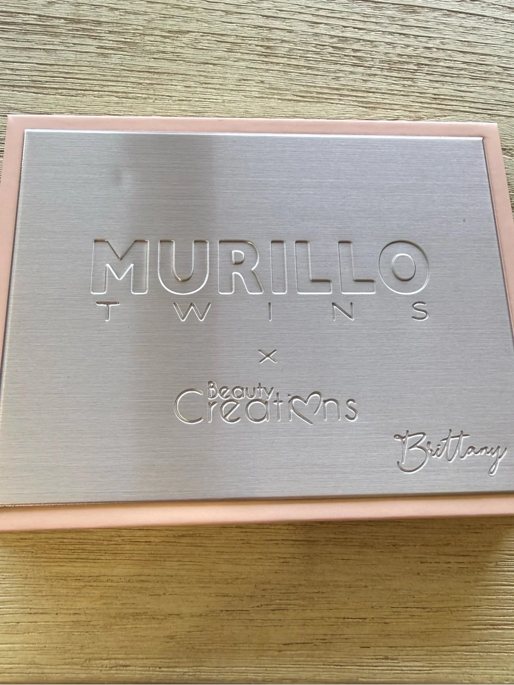 NIB Beauty Creations Murillo Twins Brittany’s Eyeshadow Palette